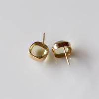 道標｜K10 レモンクォーツピアス – NUDGE jewelry