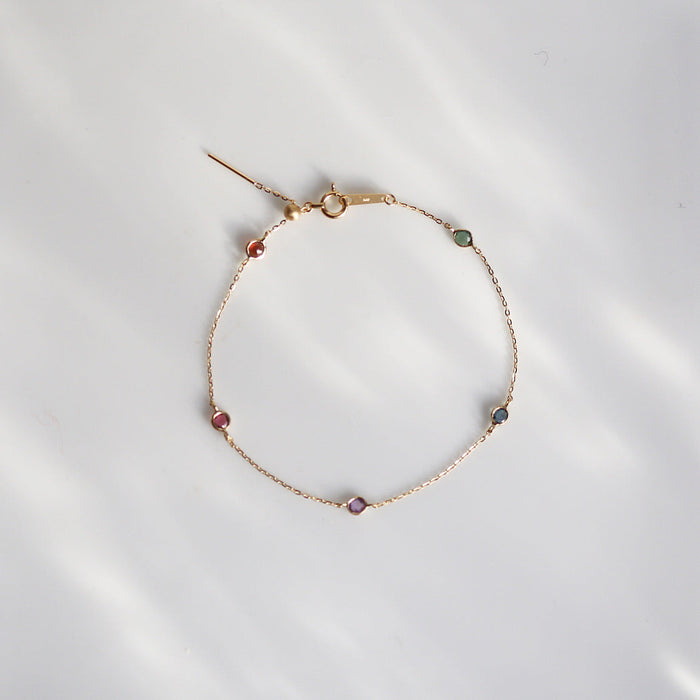 ［フルオーダー］family birth stone bracelet