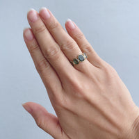 旅路｜マルチカラートルマリンフルエタニティリング – NUDGE jewelry